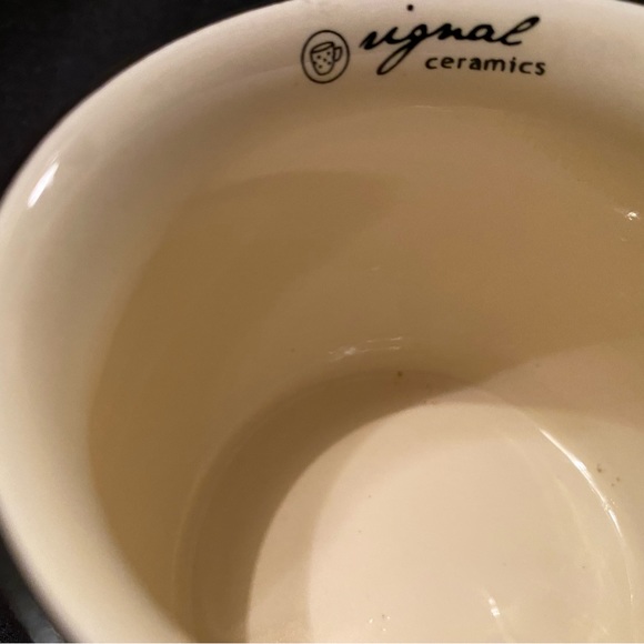 Original Ceramics Retro Ceramic Color Glazed Pot-bellied Mug Cup with Scotty Dog - Picture 5 of 7